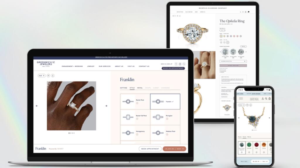 Gemist has white labeled its technology offerings for the jewelry industry. Gemist